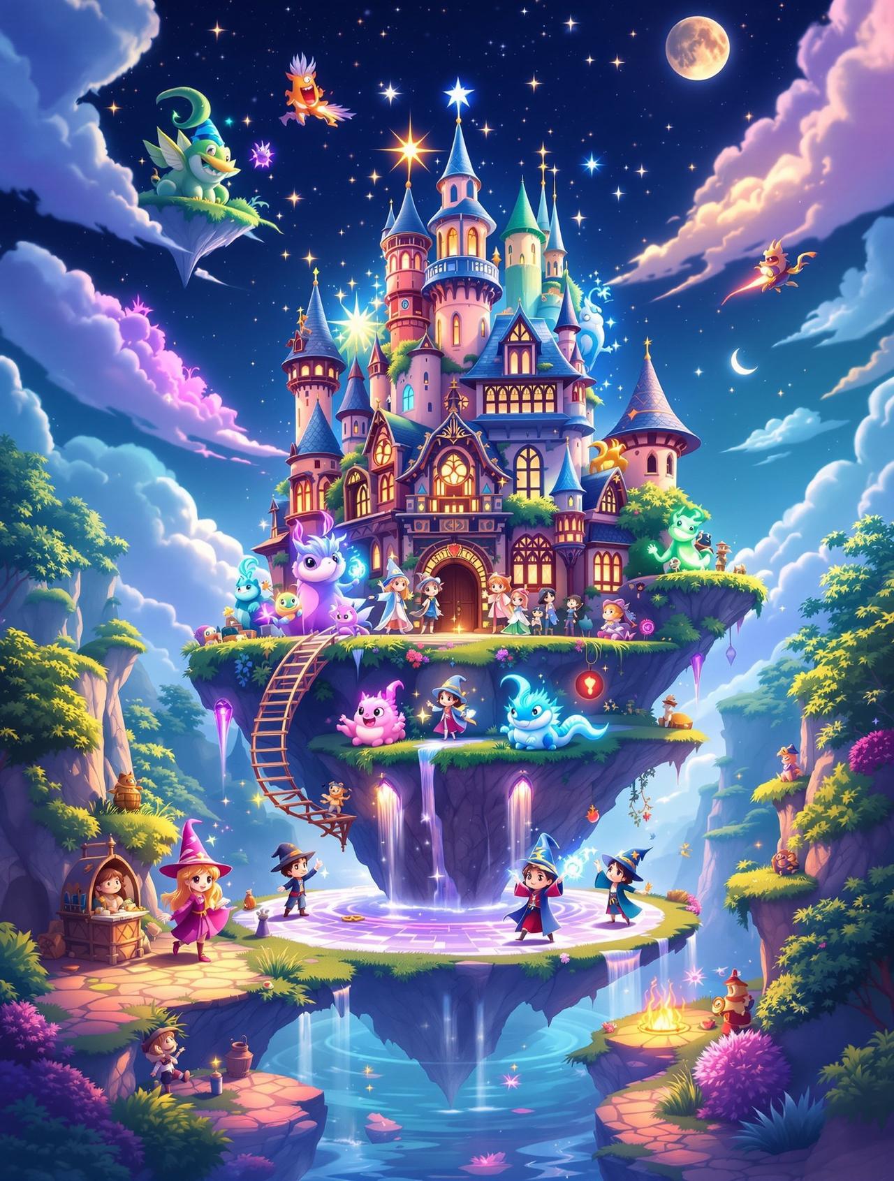 魔法学园 背景